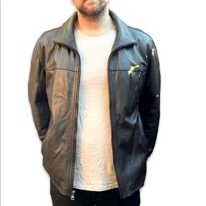 Marc New York 100% Leather Jacket Men’s XL